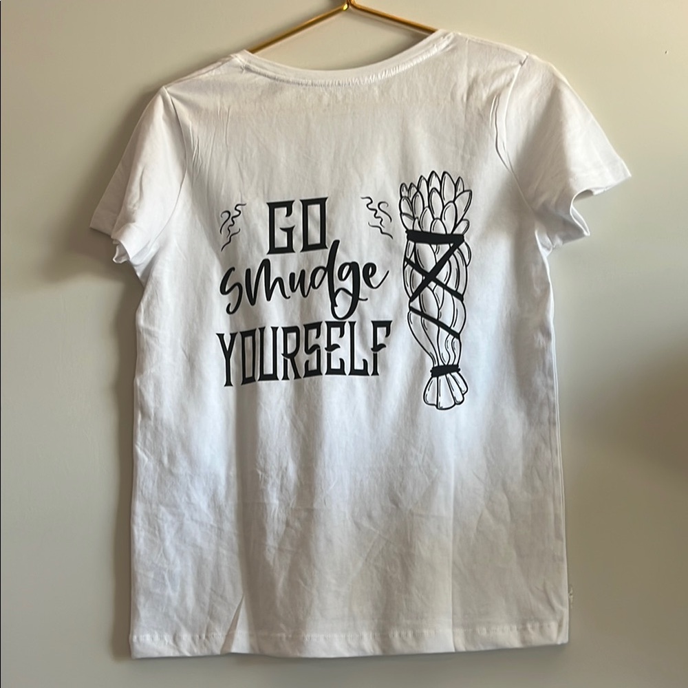 White Graphic Tee - Short Sleeve